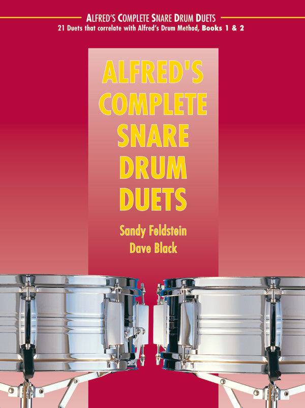 ドラムス譜面 ALFRED'S COMPLETE SNARE DRUM DUETS アルフレッド・コンプリート・スネア・ドラム・デュエット [SHT-DRS-85181]