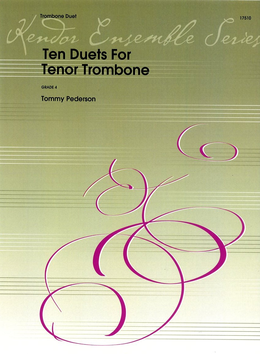 トロンボーン譜面 TEN DUETS FOR TENOR TROMBONE テン・デュエッツ・フォー・テナー・トロンボーン [SHT-TB-35353]