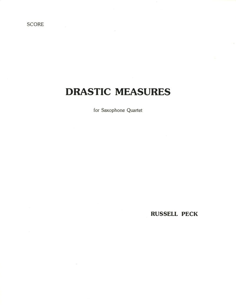 サックス譜面 DRASTIC MEASURES ドラスティック・メジャーズ [SHT-SAX-36280]
