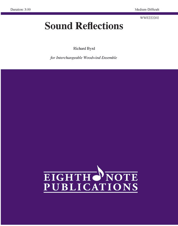 木管譜面 SOUND REFLECTIONS - INTERCHANGEABLE WOODWIND ENSEMBLE [SHT-WW-131898]