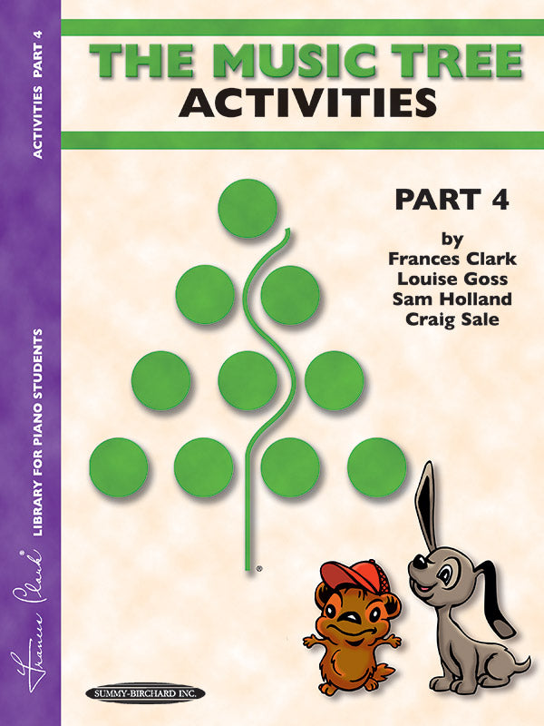 楽譜書籍・教則本 MUSIC TREE: ACTIVITIES BOOK, PART 4, THE [BOOKM-93156]