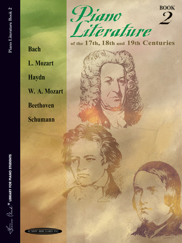 楽譜書籍・教則本 PIANO LITERATURE OF THE 17TH, 18TH AND 19TH CENTURIES, BOOK 2 [BOOKM-92136]