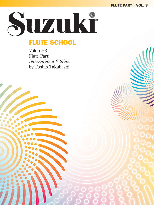 楽譜書籍・教則本 SUZUKI FLUTE SCHOOL FLUTE PART, VOLUME 3 [BOOKM-80737]