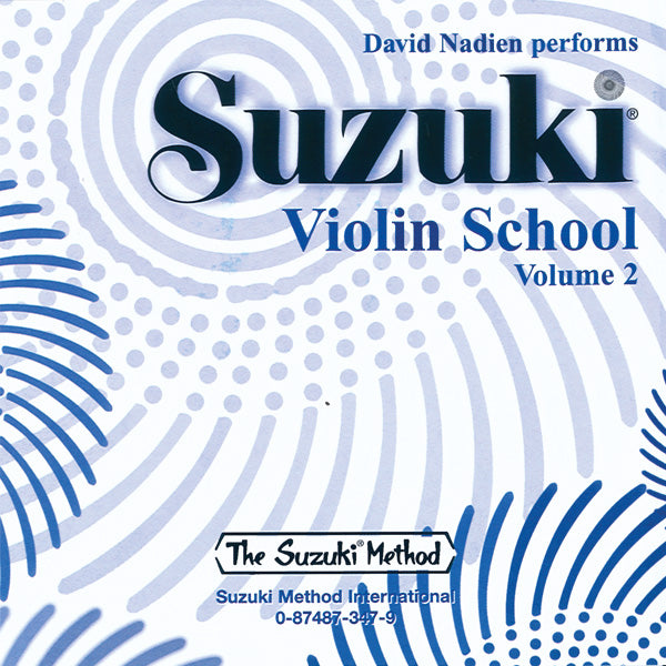 CD SUZUKI VIOLIN SCHOOL CD, VOLUME 2 [CD-76293]