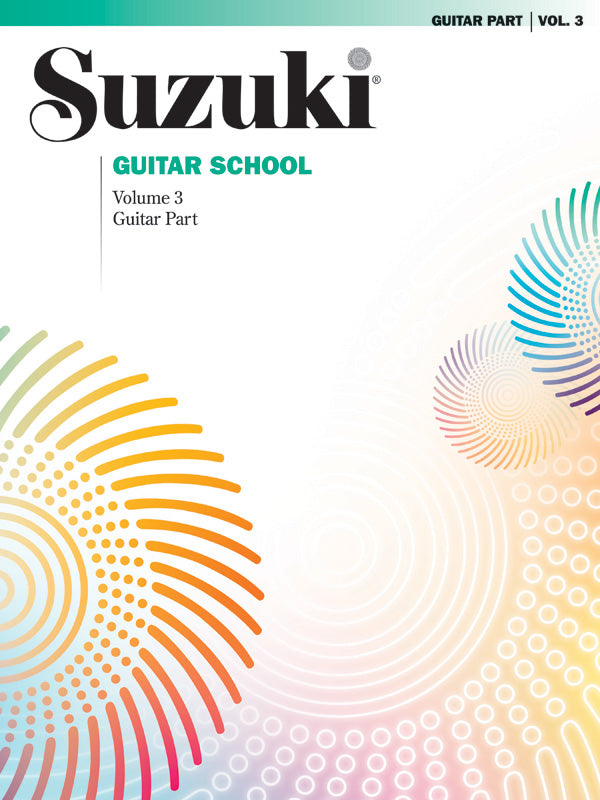 ギター譜面 SUZUKI GUITAR SCHOOL GUITAR PART, VOLUME 3 [SHT-GUIT-76301]