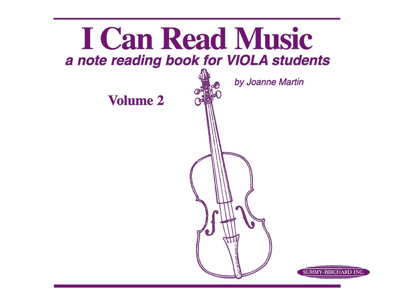 楽譜書籍・教則本 I CAN READ MUSIC, VOLUME 2 - VIOLA [BOOKM-89064]