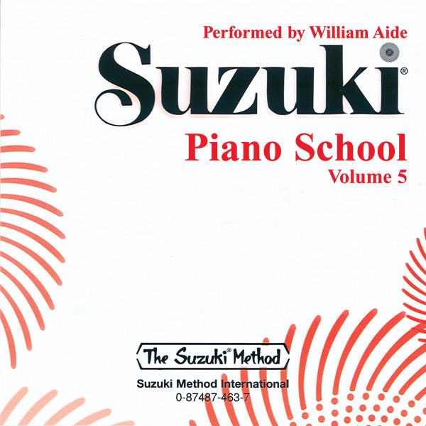 CD SUZUKI PIANO SCHOOL CD, VOLUME 5 [CD-92149]