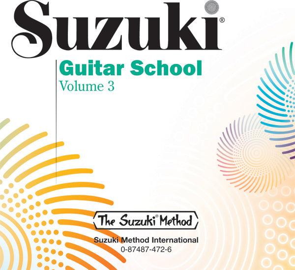 CD SUZUKI GUITAR SCHOOL CD, VOLUME 3 [CD-76311]