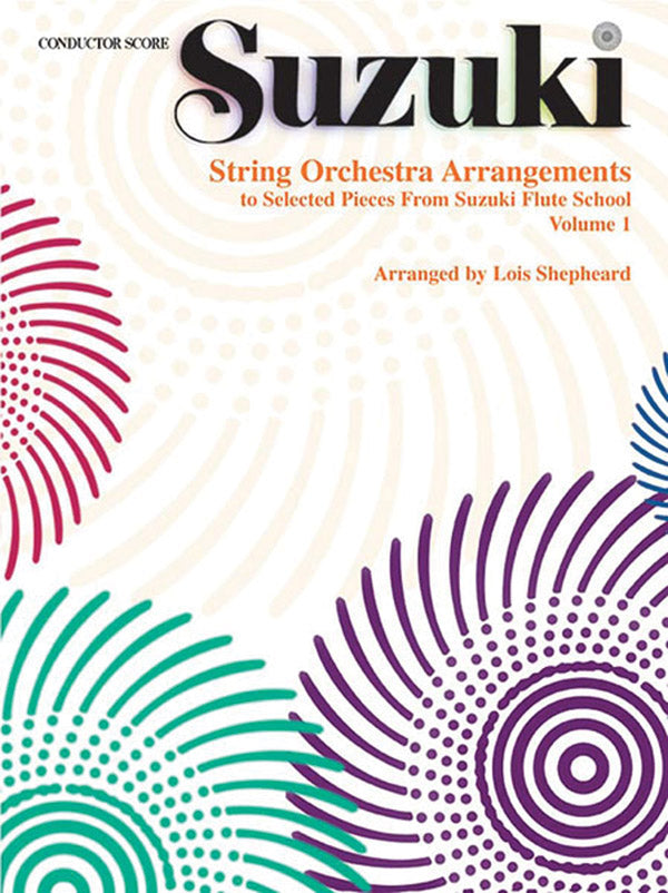 弦楽合奏 スコア譜 STRING ORCHESTRA ARRANGEMENTS TO SELECTED PIECES FROM SUZUKI FLUTE SCHOOL VOLUME 1 - SCORE [SHT-STO-SCR-85159]