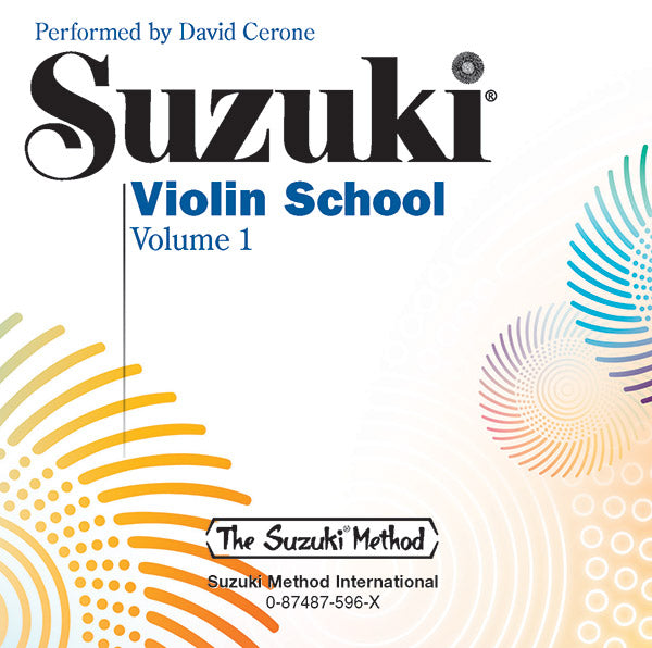 CD SUZUKI VIOLIN SCHOOL CD, VOLUME 1 [CD-76320]