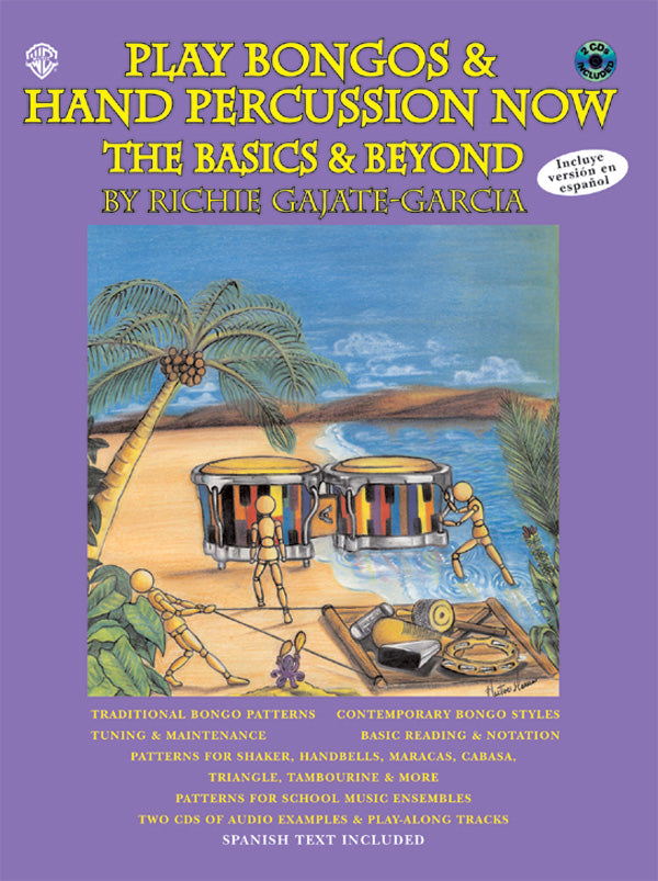 楽譜書籍・教則本 PLAY BONGOS & HAND PERCUSSION NOW: THE BASICS & BEYOND [BOOKM-81106]