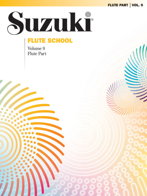 楽譜書籍・教則本 SUZUKI FLUTE SCHOOL FLUTE PART, VOLUME 9 [BOOKM-80750]