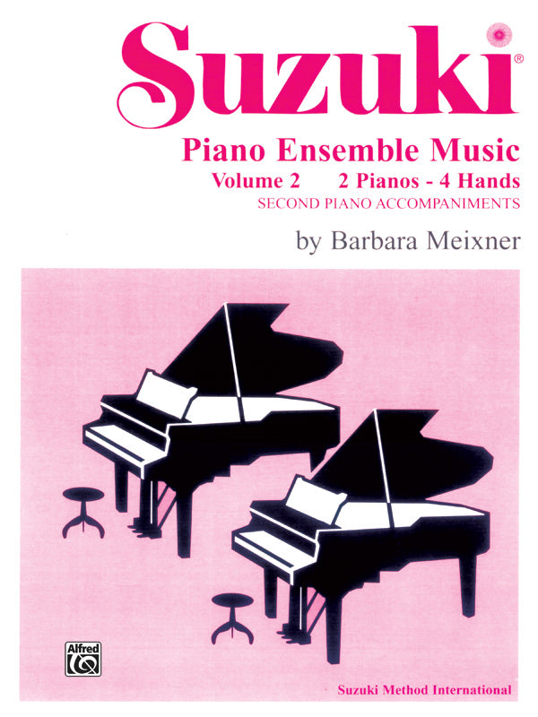 楽譜書籍・教則本 SUZUKI PIANO ENSEMBLE MUSIC, VOLUME 2 FOR PIANO DUO スズキ・ピアノ・アンサンブル・ミュージック ＶＯＬ．２ ピアノ二重奏用 [BOOKM-92183]