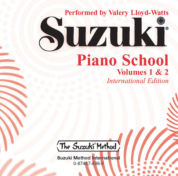 CD SUZUKI PIANO SCHOOL CD, VOLUME 1 & 2 [CD-92203]