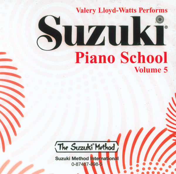 CD SUZUKI PIANO SCHOOL CD, VOLUME 5 [CD-92205]