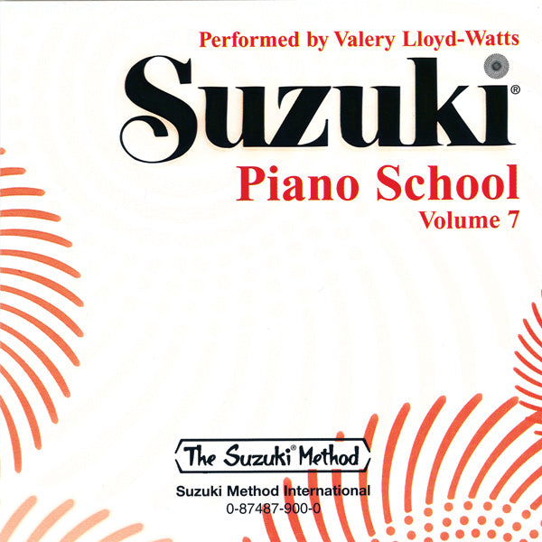 CD SUZUKI PIANO SCHOOL CD, VOLUME 7 [CD-92207]