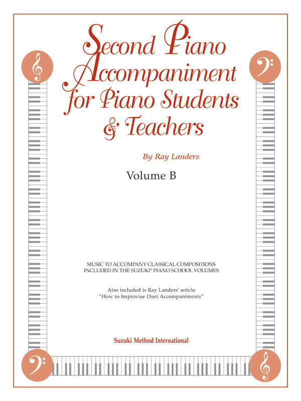 楽譜書籍・教則本 SECOND PIANO ACCOMPANIMENTS, VOLUME B [BOOKM-92210]