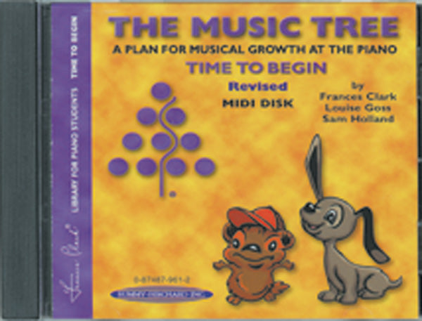 楽譜書籍・教則本 MUSIC TREE: GM DISK FOR STUDENT'S BOOK, TIME TO BEGIN, THE [BOOKM-93223]