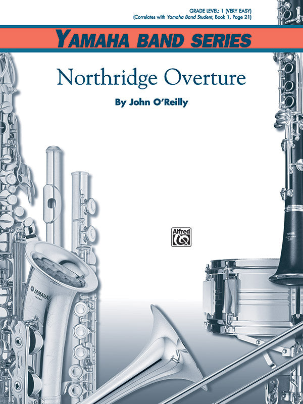 吹奏楽 譜面セット NORTHRIDGE OVERTURE ノースリッジ・オーバーチュア [SHT-CBD-43986]