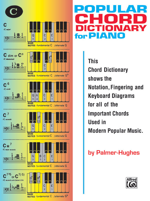 書籍 POPULAR CHORD DICTIONARY FOR PIANO [BOOK-91909]