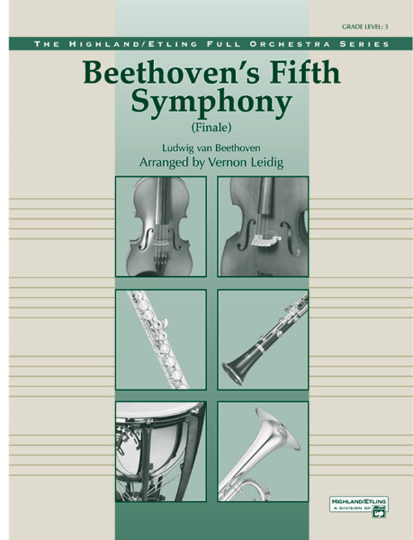 オーケストラ 譜面セット BEETHOVEN'S 5TH SYMPHONY, FINALE [SHT-ORC-47144]