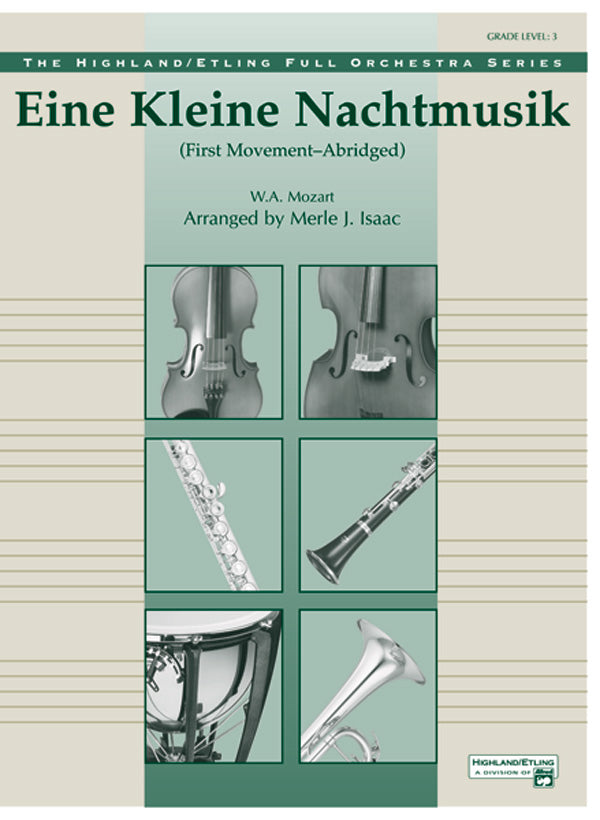 オーケストラ 譜面セット EINE KLEINE NACHTMUSIK, 1ST MOVEMENT [SHT-ORC-47151]