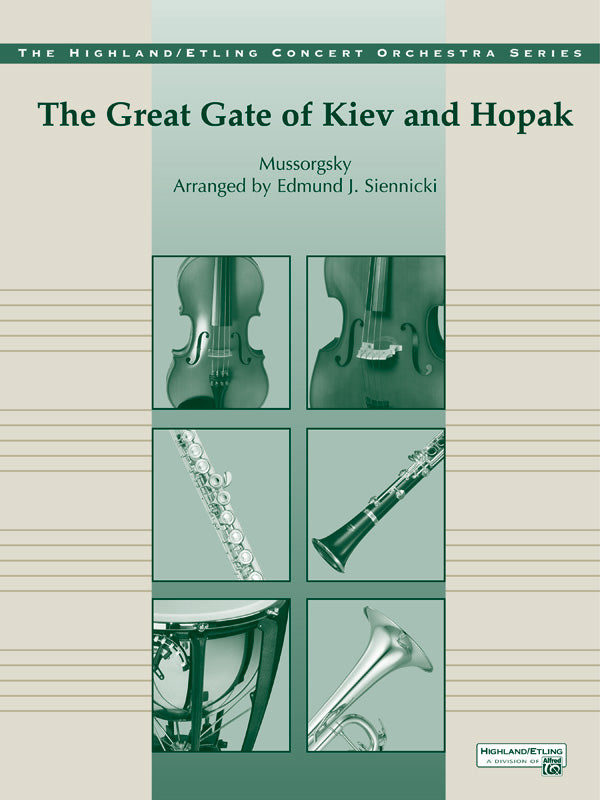 オーケストラ 譜面セット GREAT GATE OF KIEV & HOPAK キエフの大門（組曲『展覧会の絵』より）＆ ゴパーク [SHT-ORC-47155]