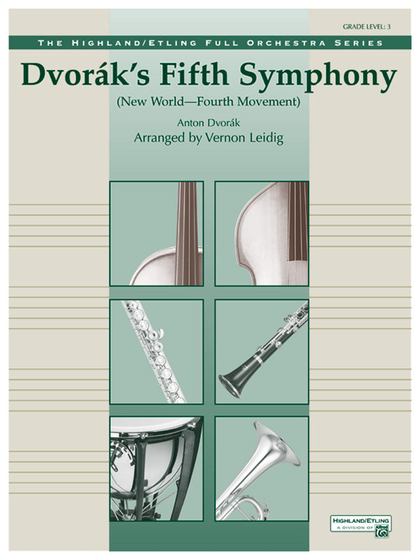 オーケストラ 譜面セット DVORÁK'S 5TH SYMPHONY ( "NEW WORLD," 4TH MOVEMENT ) [SHT-ORC-47180]