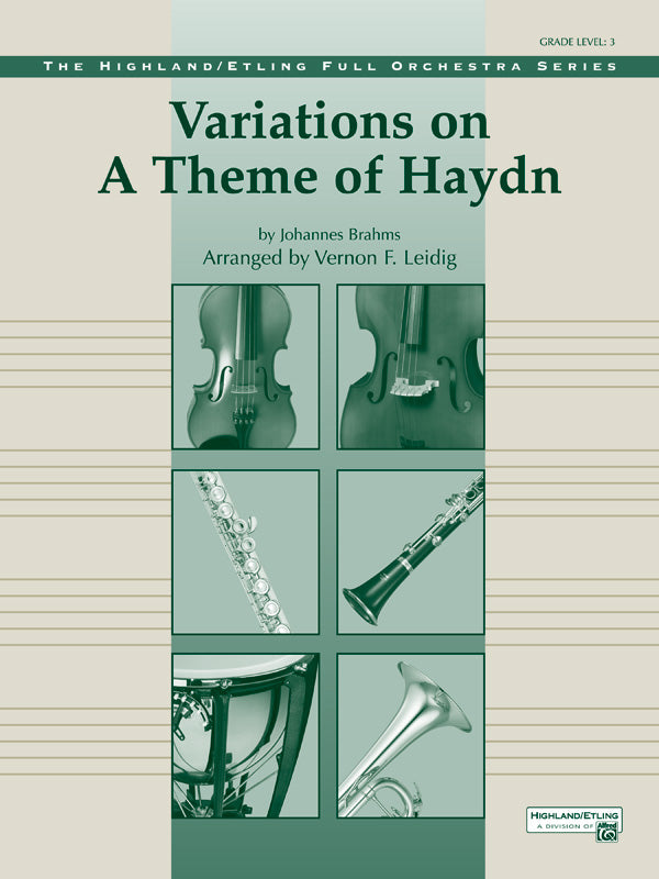 オーケストラ 譜面セット VARIATIONS ON A THEME OF HAYDN [SHT-ORC-47183]