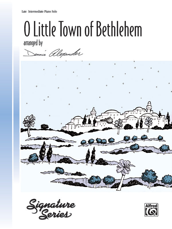 ピアノ譜面 O LITTLE TOWN OF BETHLEHEM [SHT-PNO-93397]