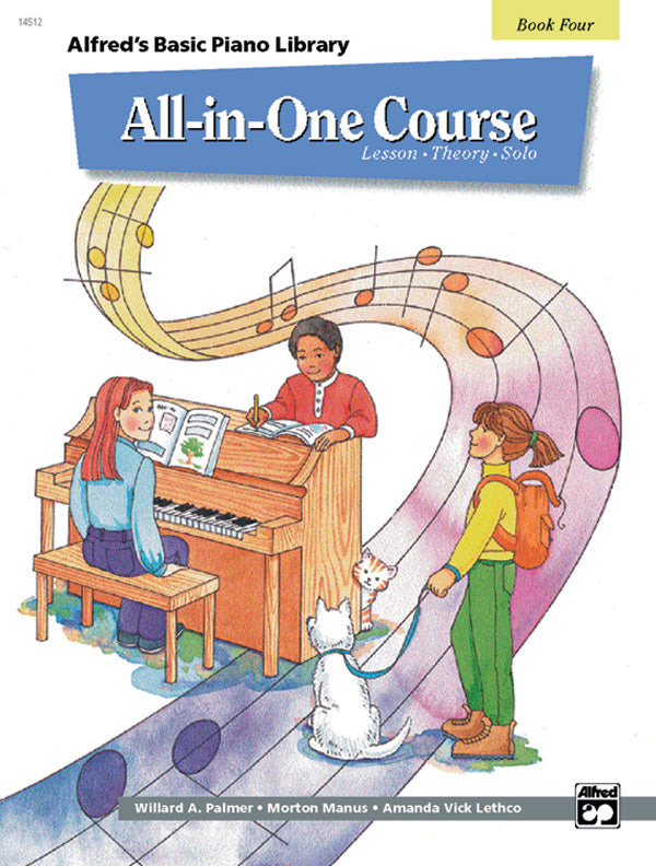 楽譜書籍・教則本 ALFRED'S BASIC ALL-IN-ONE COURSE, BOOK 4 [BOOKM-93518]