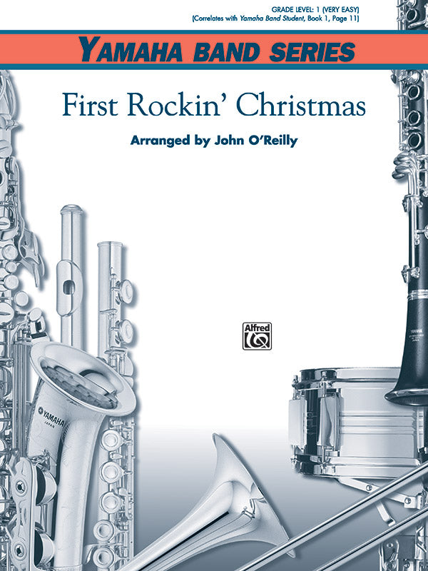 吹奏楽 譜面セット FIRST ROCKIN' CHRISTMAS ファースト・ロッキン・クリスマス [SHT-CBD-44047]