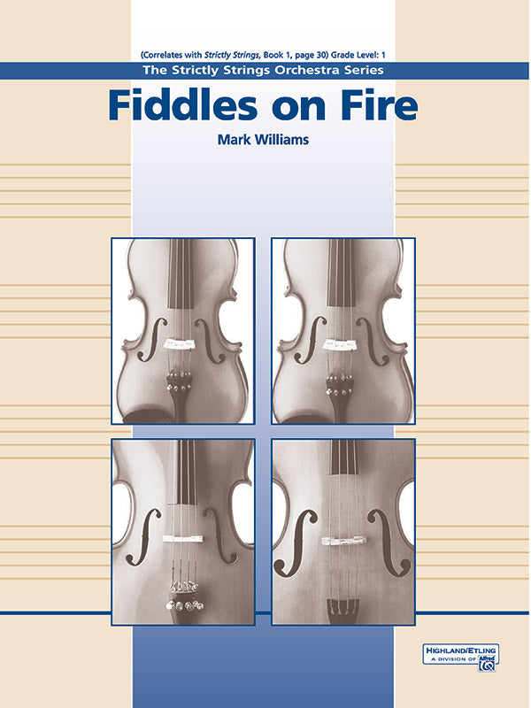 弦楽合奏 譜面セット FIDDLES ON FIRE [SHT-STO-47308]