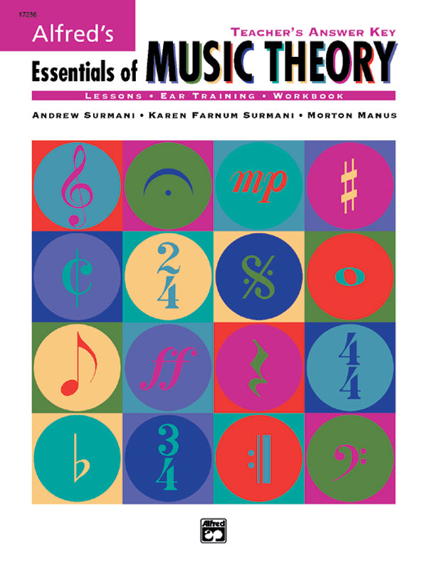 書籍 ALFRED'S ESSENTIALS OF MUSIC THEORY: TEACHER'S ANSWER KEY [BOOK-88538]
