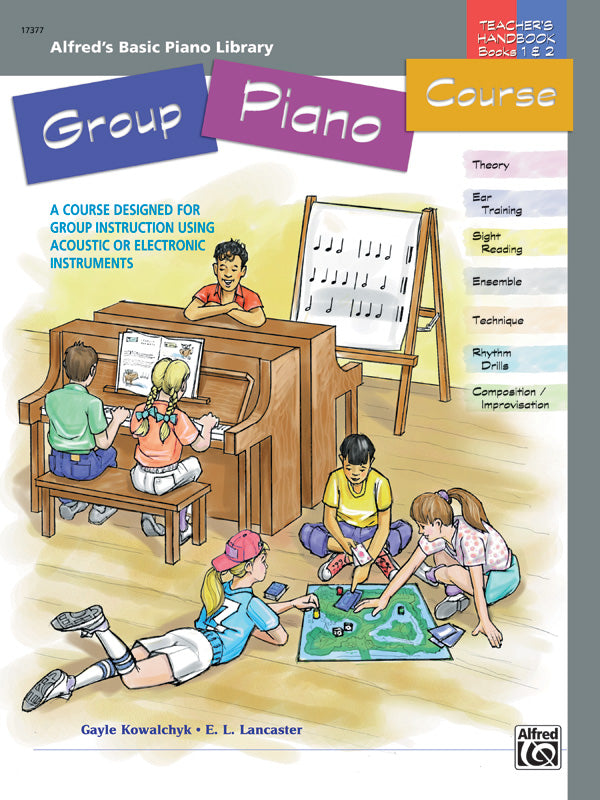 楽譜書籍・教則本 ALFRED'S BASIC GROUP PIANO COURSE: TEACHER'S HANDBOOK FOR BOOKS 1 & 2 [BOOKM-93843]