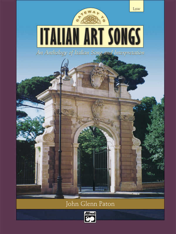 CD GATEWAY TO ITALIAN SONGS AND ARIAS ( VOICING : LOW VOICE ) [CD-64193]