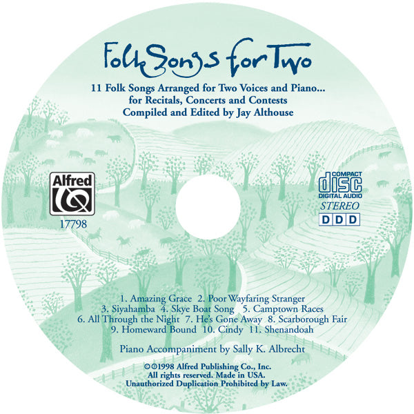 CD FOLK SONGS FOR TWO [CD-64197]