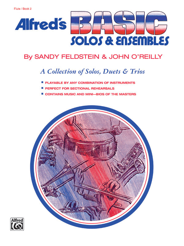 楽譜書籍・教則本 ALFRED'S BASIC SOLOS AND ENSEMBLES, BOOK 2 - FLUTE [BOOKM-78320]