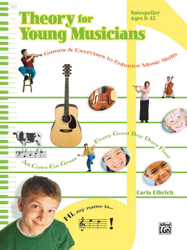書籍 THEORY FOR YOUNG MUSICIANS, NOTESPELLER [BOOK-88542]