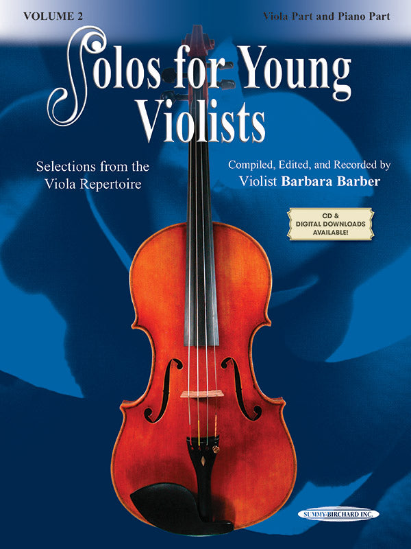 楽譜書籍・教則本 SOLOS FOR YOUNG VIOLISTS VIOLA PART AND PIANO ACC., VOLUME 2 [BOOKM-77164]