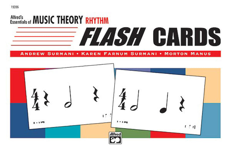 書籍 ALFRED'S ESSENTIALS OF MUSIC THEORY: FLASH CARDS -- RHYTHM [BOOK-88566]