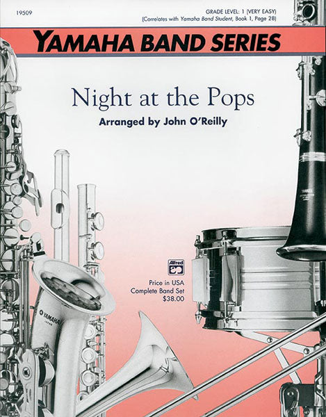 吹奏楽 譜面セット NIGHT AT THE POPS ナイト・アット・ザ・ポップス [SHT-CBD-44223]