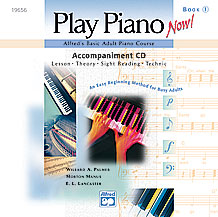 CD ALFRED'S BASIC ADULT PLAY PIANO NOW!: CD FOR LEVEL 1 [CD-94070]