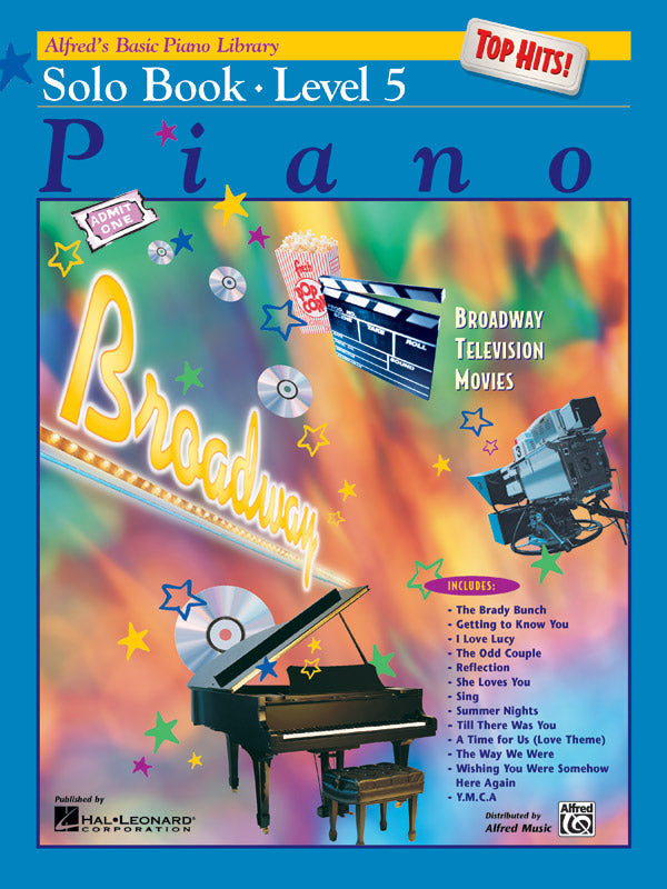 楽譜書籍・教則本 ALFRED'S BASIC PIANO COURSE: TOP HITS! SOLO BOOK 5 [BOOKM-94072]
