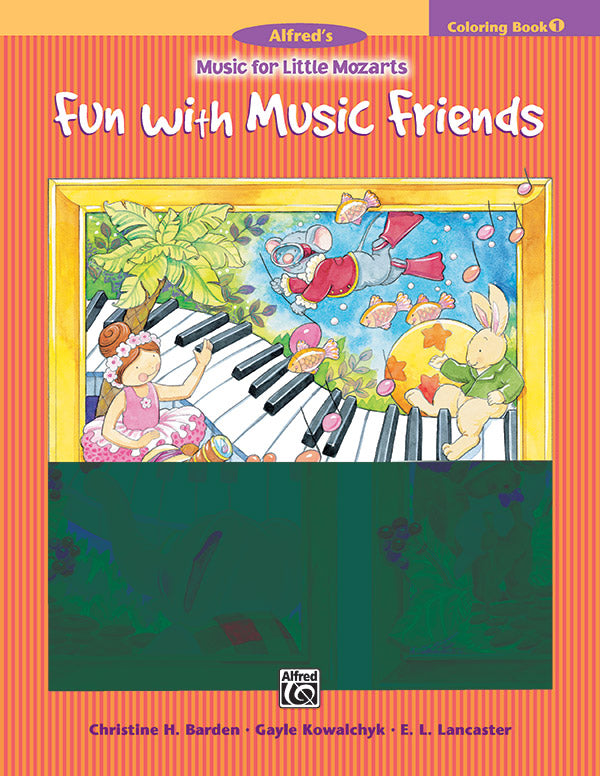 楽譜書籍・教則本 MUSIC FOR LITTLE MOZARTS: COLORING BOOK 1 -- FUN WITH MUSIC FRIENDS [BOOKM-94078]