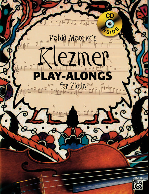 楽譜書籍・教則本 VAHID MATEJKO’S KLEZMER PLAY-ALONGS FOR VIOLIN [BOOKM-89323]