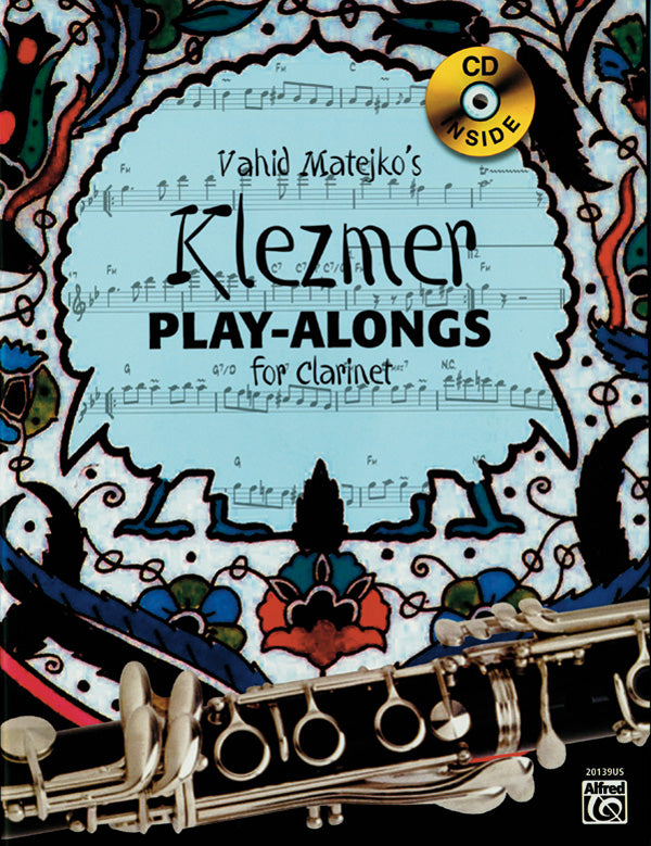 楽譜書籍・教則本 VAHID MATEJKO’S KLEZMER PLAY-ALONGS FOR CLARINET [BOOKM-84731]