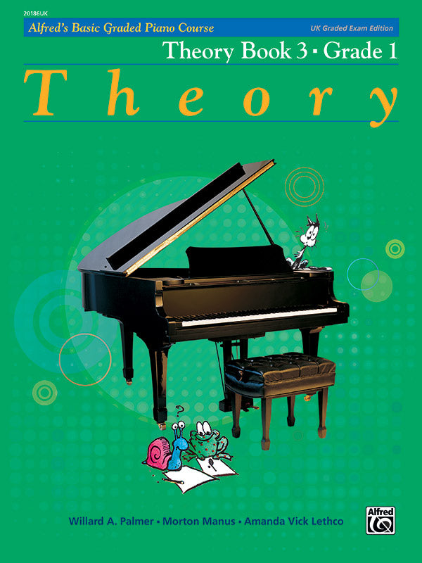 楽譜書籍・教則本 ALFRED'S BASIC GRADED PIANO COURSE, THEORY BOOK 3 [BOOKM-126192]
