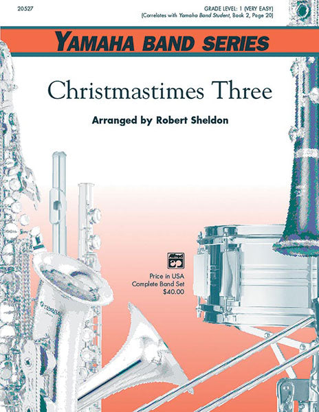 吹奏楽 譜面セット CHRISTMASTIMES THREE クリスマスタイムズ・スリー [SHT-CBD-44315]