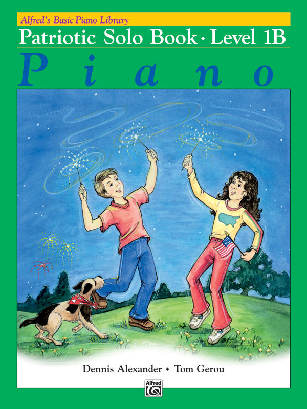 楽譜書籍・教則本 ALFRED'S BASIC PIANO COURSE: PATRIOTIC SOLO BOOK 1B - TRUMPE [BOOKM-94179]